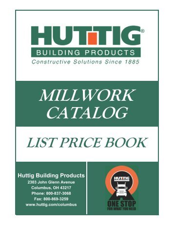 Columbus Price Guide - Huttig Building Products