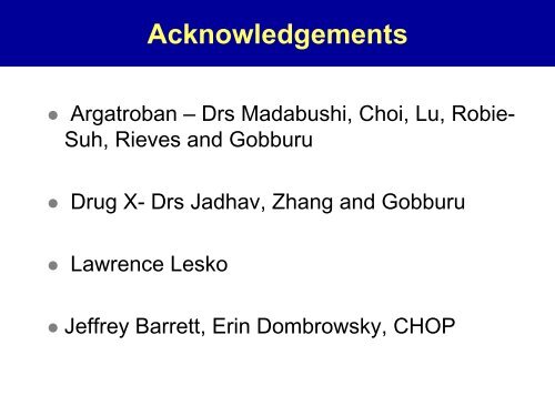 Role of Quantitative Clinical Pharmacology in Guiding Drug