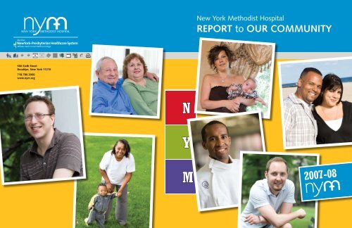 REPoRT to ouR communiTy - New York Methodist Hospital