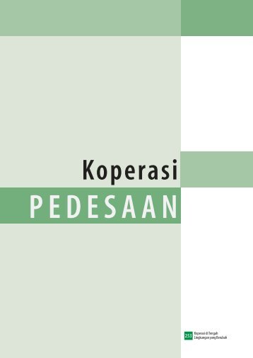 Koperasi daerah Pedesaan - Smecda