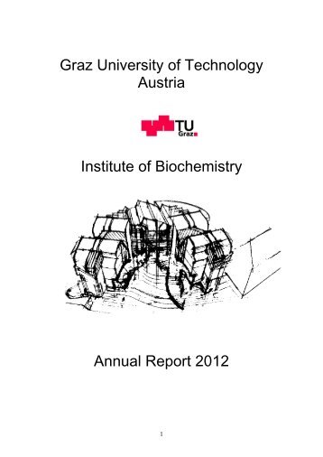 Staff Members of the Institute of Biochemistry, TU Graz - Institut fÃ¼r ...