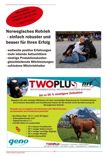 Report 2009 - Twoplus