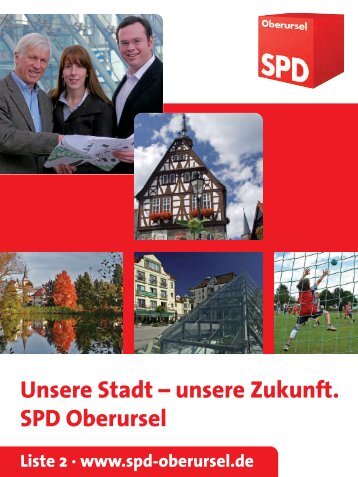 Das komplette Wahlprogramm zur Kommunalwahl ... - SPD Oberursel