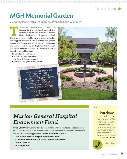 vim - Marion General Hospital