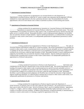 proposed change in sample solicitation letter for outside letters in