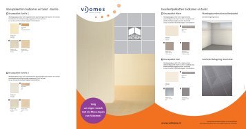 Mosa brochure tegelwerk - Vidomes