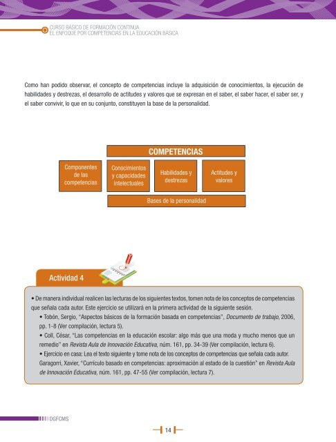 curso competencias educ basica