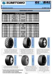 sumitomo fÄ±yat lÄ±stesÄ± (pdf ) - Tarlas Lastik