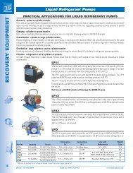 Liquid Refrigerant Pumps - National Refrigeration Products