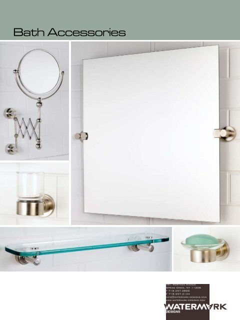 Bath Accessories Catalog - Watermark Designs