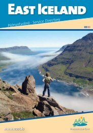 ÃjÃ³nustuskrÃ¡ - Service Directory - East Iceland