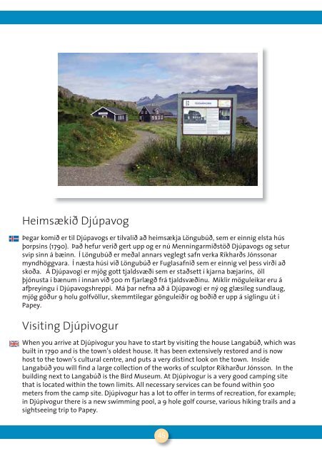 ÃjÃ³nustuskrÃ¡ - Service Directory - East Iceland