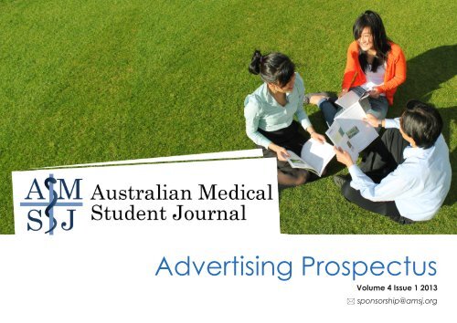 Advertising Prospectus - Australian Medical Student Journal