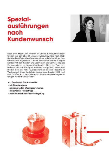 Programmübersicht - HEB Hydraulik - Elementebau GmbH