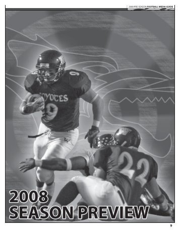 2008 PRE-SEASON FOOTBALL MEDIA GUIDE - Kansas Wesleyan ...