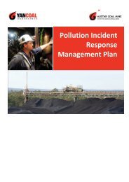 Pollution Incident Response Management Plan - Austar Coal Mine