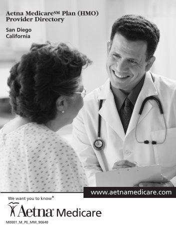 Aetna MedicareSM Plan (HMO) Provider Directory San Diego ...