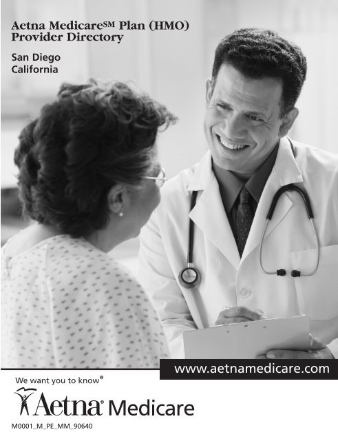 Aetna MedicareSM Plan (HMO) Provider Directory San Diego ...
