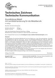 Technisches Zeichnen Technische ... - Europa-Lehrmittel