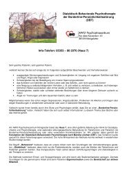 Flyer zum download - AWO Psychiatriezentrum