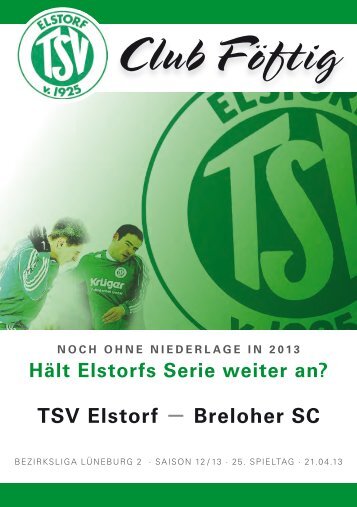 TSV elstorf â breloher SC ClubFÃ¶ftig