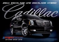 2011 Escalade und Escalade Hybrid - GeigerCars.de