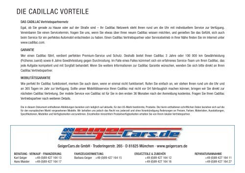 2011 Escalade und Escalade Hybrid - GeigerCars.de