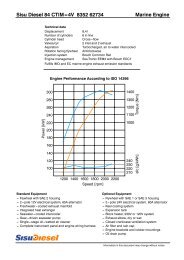 Sisu Diesel 84 CTIM---4V 8352 62734 Marine Engine