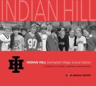 Students - Indian Hill School District
