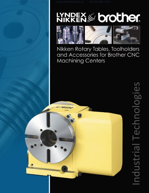 Nikken Rotary Table for Brother Machines Catalog - Industrial ...