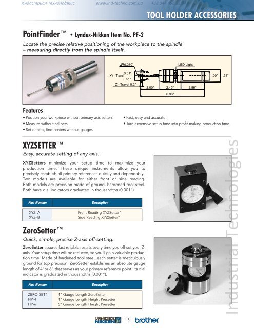 Nikken Rotary Table for Brother Machines Catalog - Industrial ...