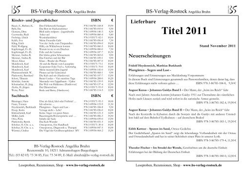 Titel 2011 Dorothea Kleine