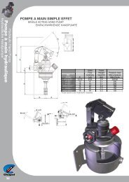 POMPE A MAIN SIMPLE EFFET - Faure automatisme