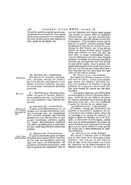 DIGESTORUM SEU PANDECTARUM - Histoire du droit