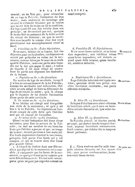 DIGESTORUM SEU PANDECTARUM - Histoire du droit