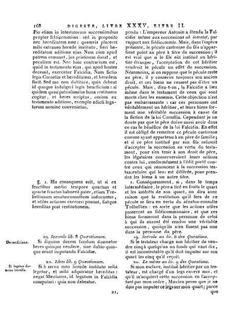 DIGESTORUM SEU PANDECTARUM - Histoire du droit