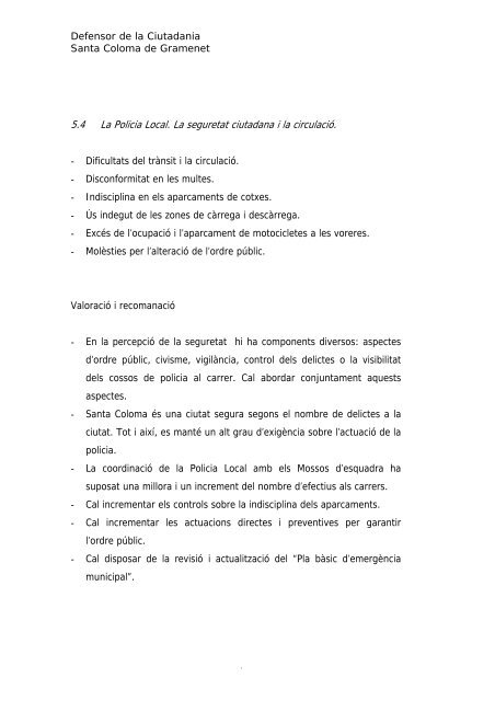 informe2004cat.pdf - Ajuntament de Santa Coloma de Gramenet