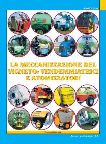 LA MECCANIZZAZIONE DEL VIGNETO ... - Fitosanitario.Pc.It