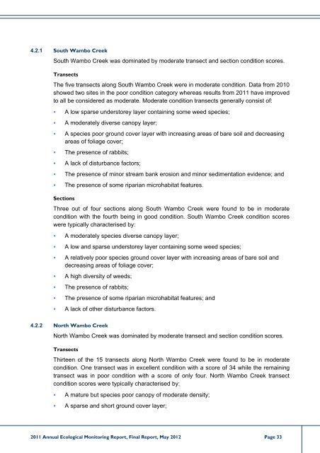 Wambo Coal AEMR 2011-2012 - Peabody Energy