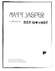 Matt Jasper: A Collection of Bad Poetry - NOÃ Journal