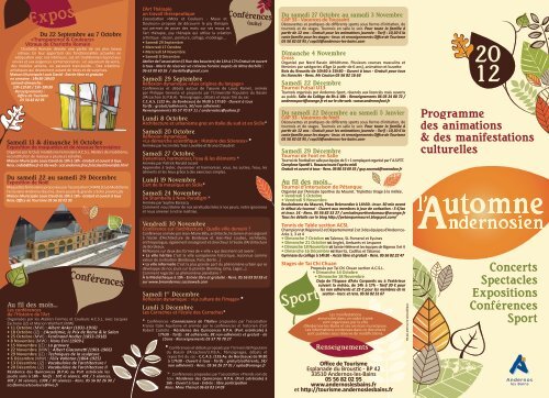 Lautomne Andernosien Andernos Les Bains Mairie Dandernos