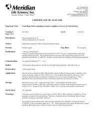 A95120H - Antibodies, Antigens, Blocking agents from Meridian Life ...