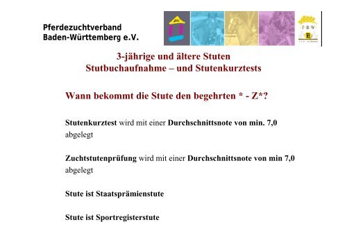 Das ABC der Zucht Silvia Moser - Pferdezuchtverband Baden ...