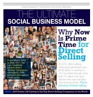 WhyNow Is Prime Time for - Direct Selling News