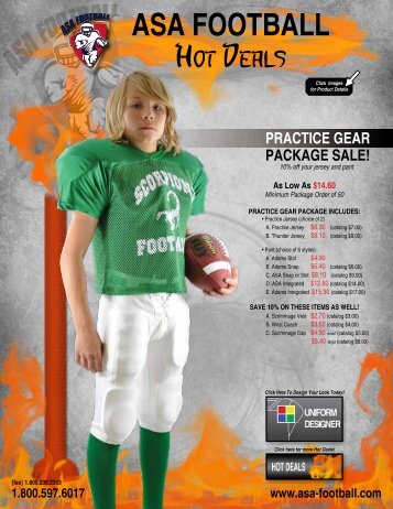 practice gear package sale! - ASA Football