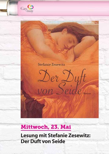 Dienstag, 8. Mai - Gay in May