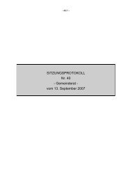 40. GR-Protokoll vom 13.09.2007 - .PDF - Volders - Land Tirol