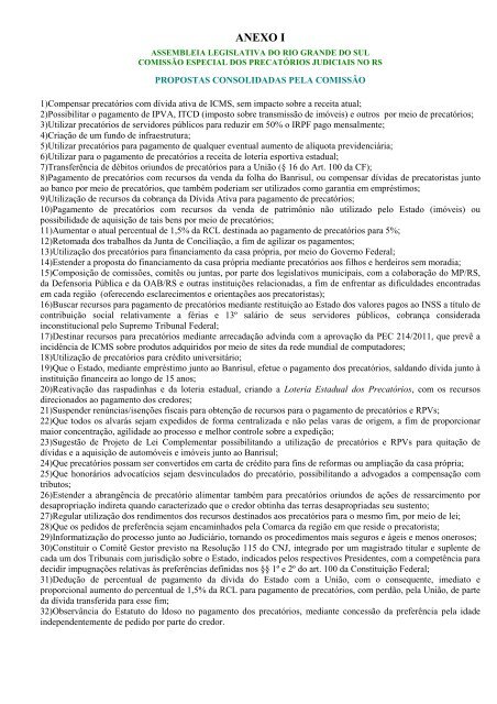 RELATÃRIO FINAL - sem anexos - AssemblÃ©ia Legislativa