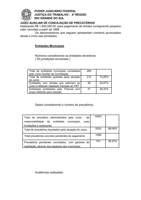 RELATÃRIO FINAL - sem anexos - AssemblÃ©ia Legislativa