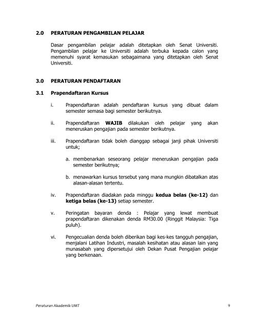 prosedur pendaftaran/prapendaftaran - MyNemo - Universiti ...